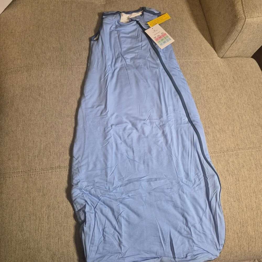 Cozy Seal Baby Sleep Sack Wearable Blanket Light Blue Size Large NWT
